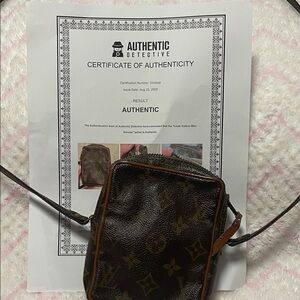 Louis Vuitton Brown Crossbody Bag